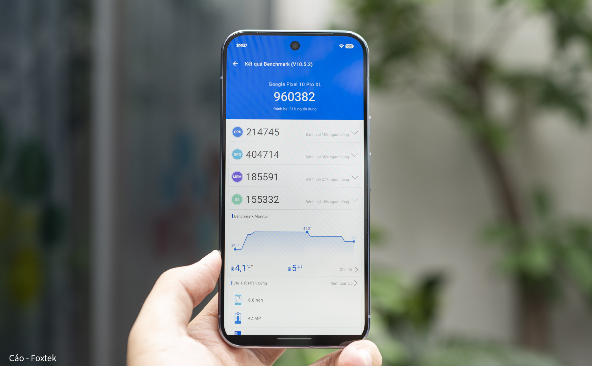 Đo Điểm Hiệu Năng: Google Pixel 10 Pro XL