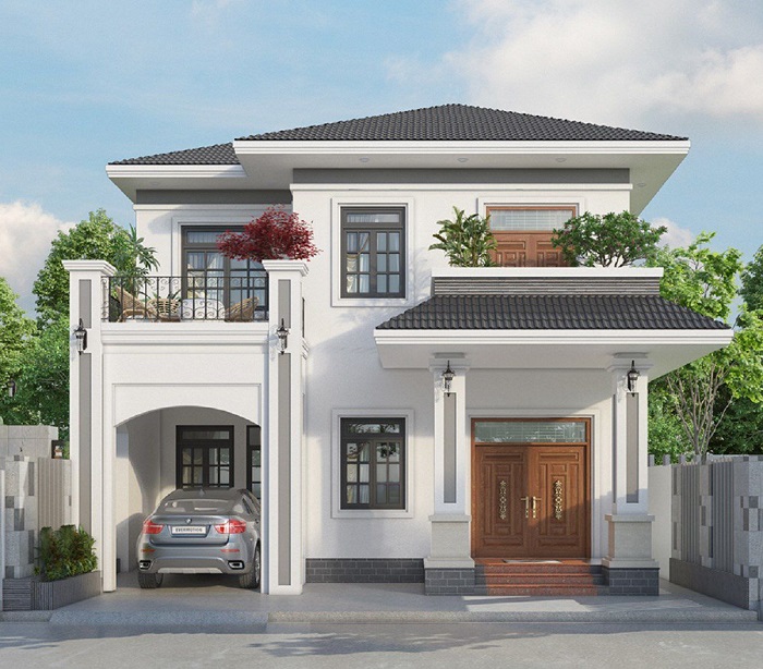 Những Lưu Ý Khi Thiết Kế Và Thi Công Mẫu Nhà Mái Nhật 2 Tầng