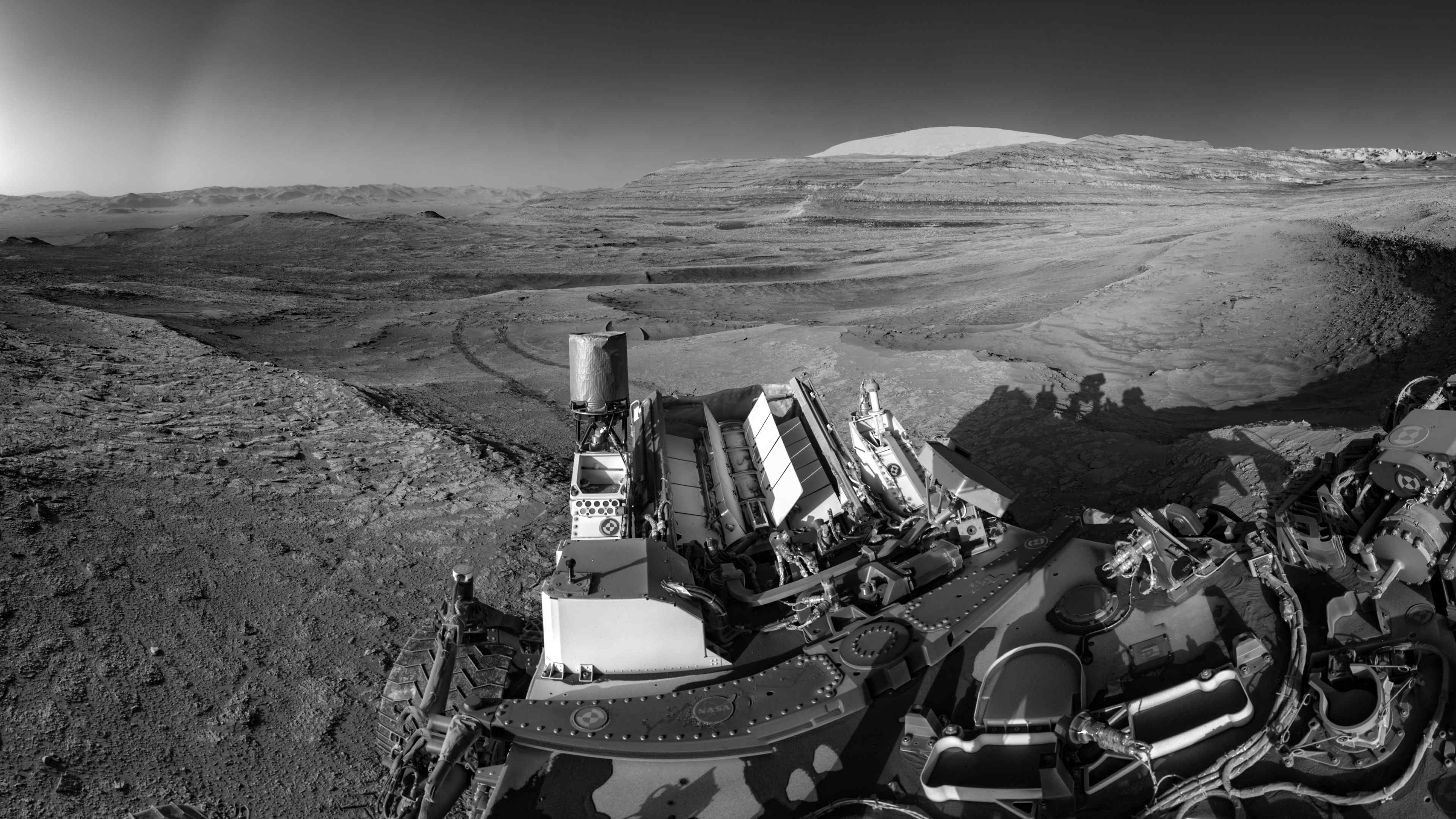 Ảnh chụp nơi xe tự hành Curiosity từng đáp xuống sao Hỏa 13 năm trước