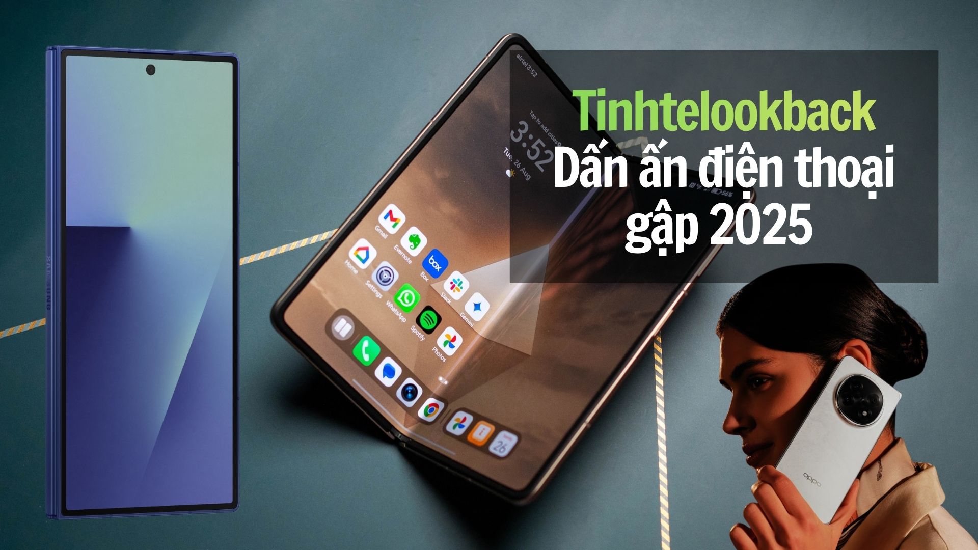 Tinhtelookback: dấu ấn điện thoại gập 2025