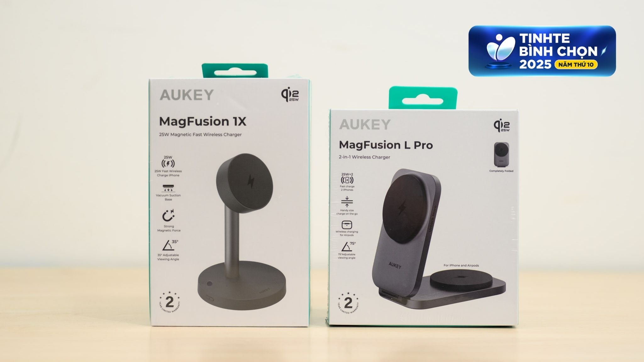 TTBC25: Giới thiệu bộ quà Aukey tặng anh em Tinhte