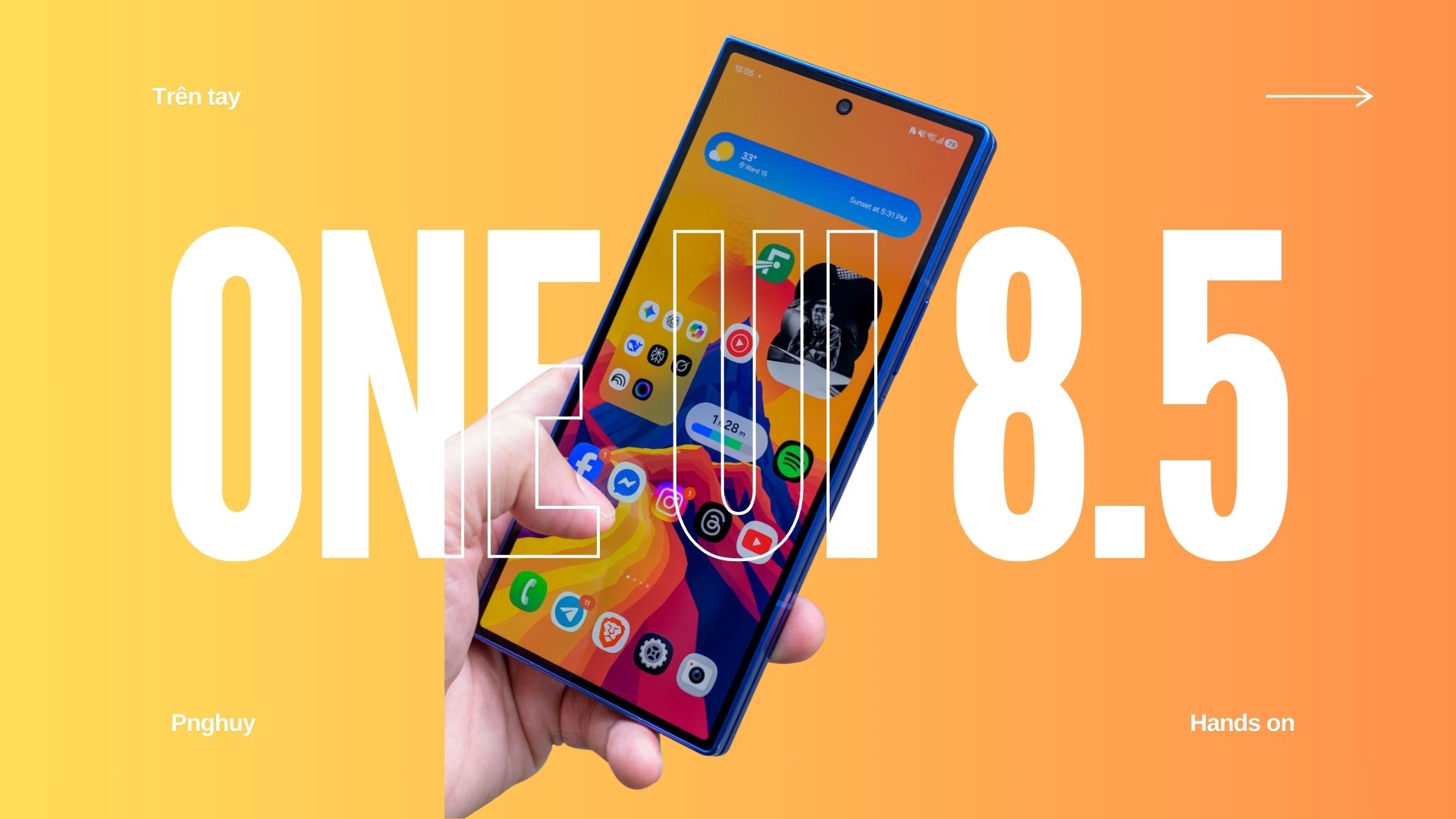 Trên tay One UI 8.5: Sao mà nó giống iOS thế?
