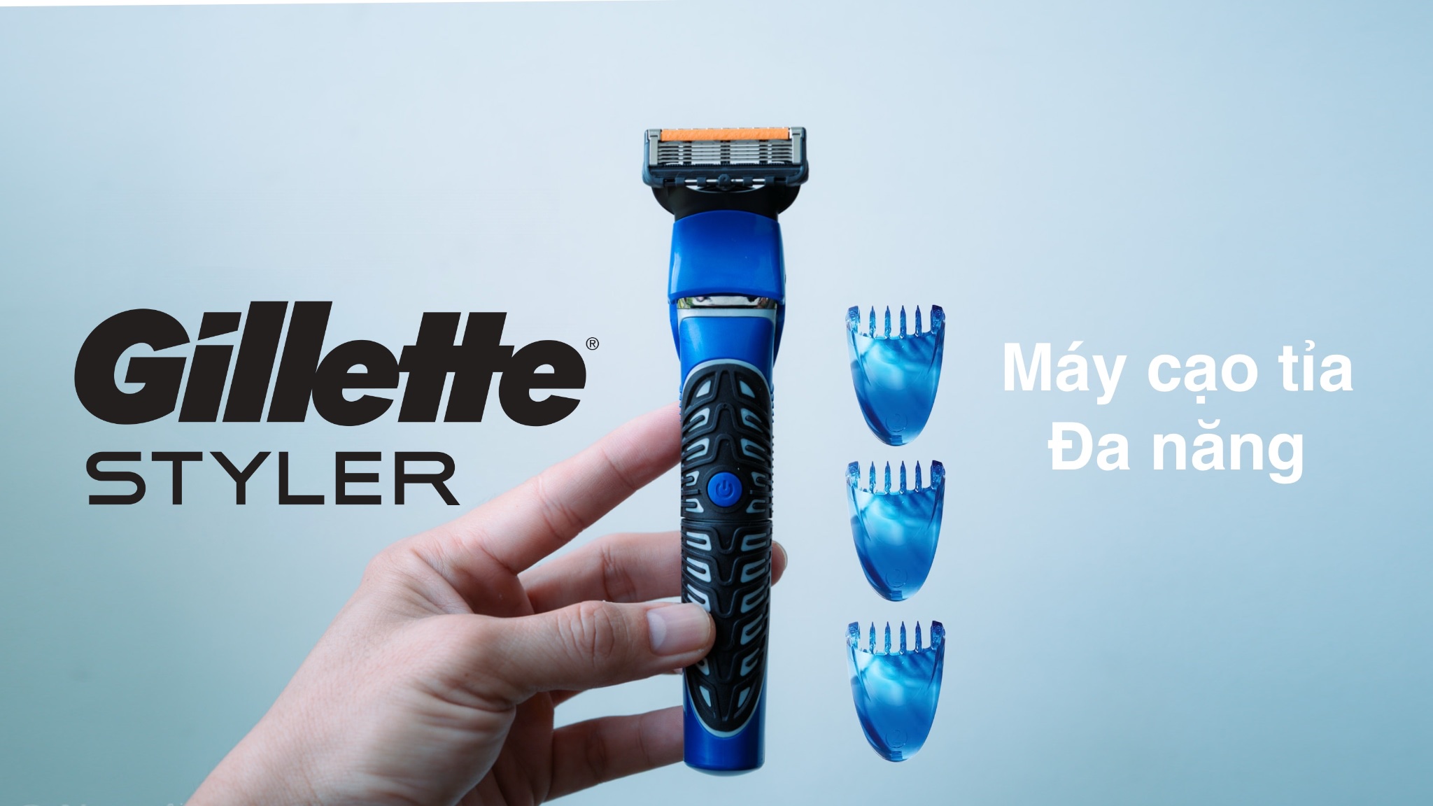 Chia sẻ về Gillette Styler: sản phẩm cạo tỉa đa năng dùng được từ đầu tới chân
