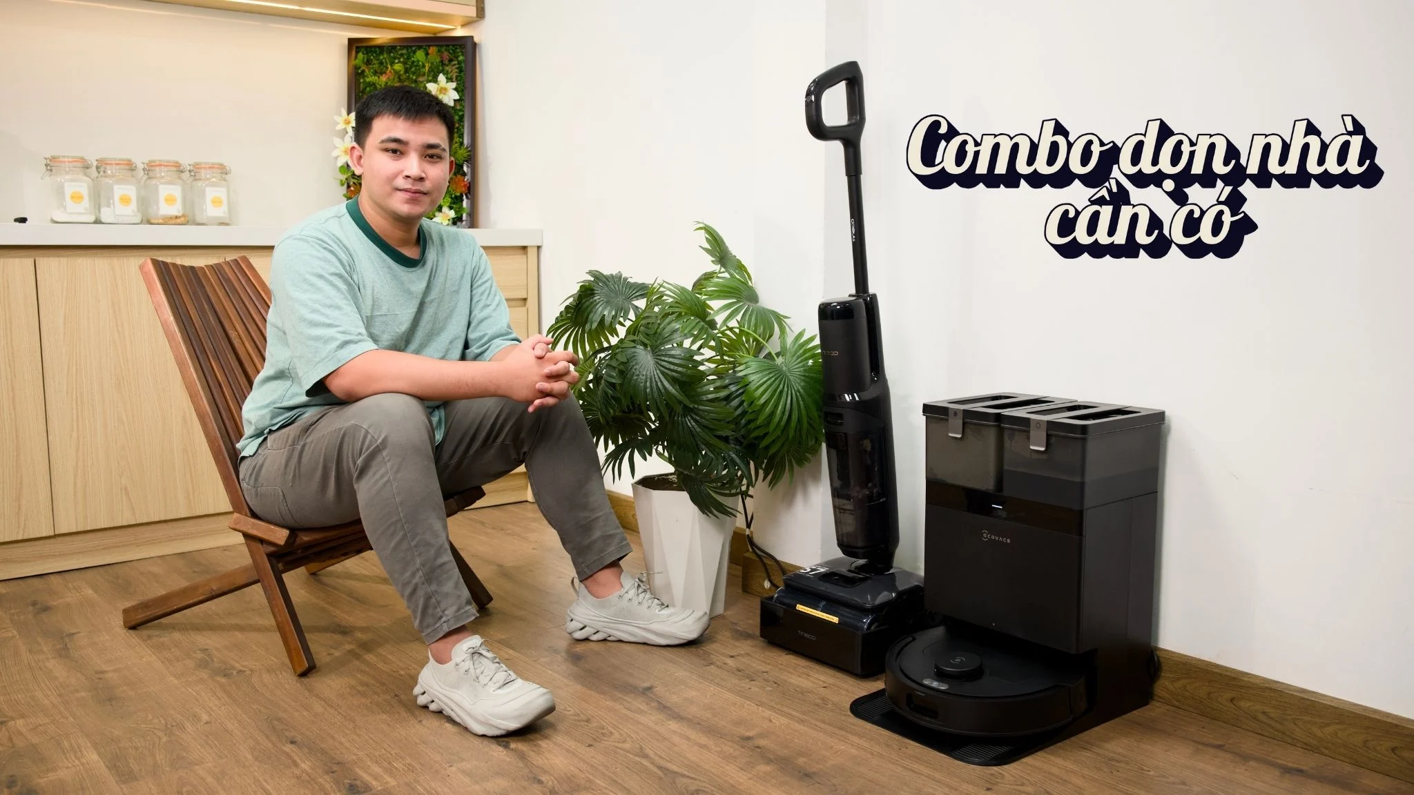 Trên tay combo Tineco S7 Stretch Steam & Ecovacs Deebot T30C 2026: Bộ đôi anh em nên có trong nhà