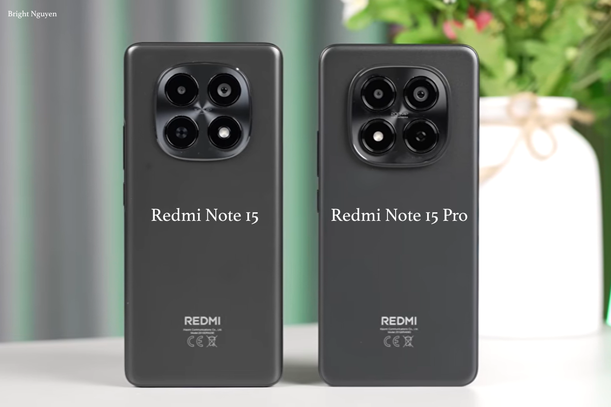 Redmi Note 15 và Redmi Note 15 Pro: Cách biệt 4 triệu, liệu có đáng?