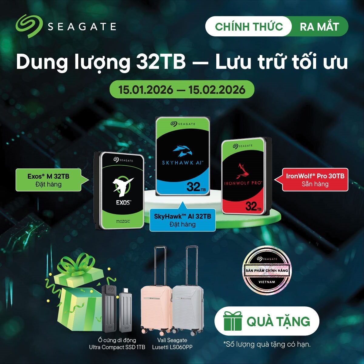 ĐI ĐẦU VỀ DUNG LƯỢNG LƯU TRỮ TRONG KỶ NGUYÊN AI!