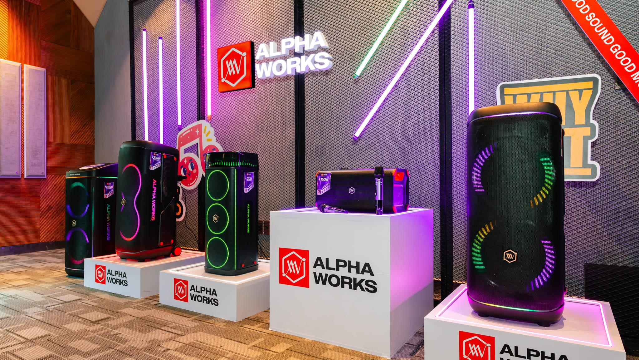 Alpha Works ra mắt dòng loa tiệc Gen Beat