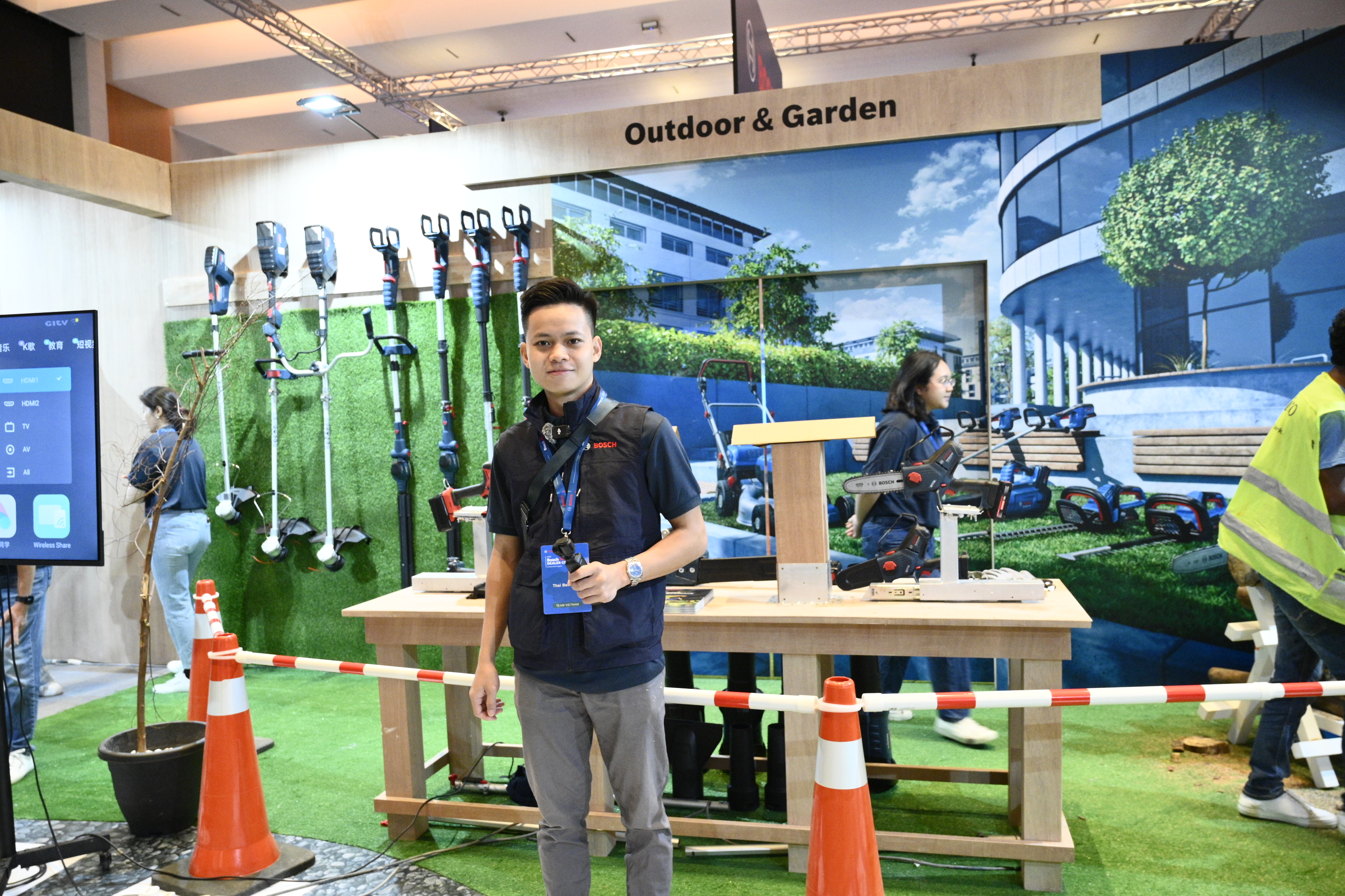 Bosch Pro Dealer Conference: Các loại máy toàn diện từ làm mộc đến chăm sóc sân vườn