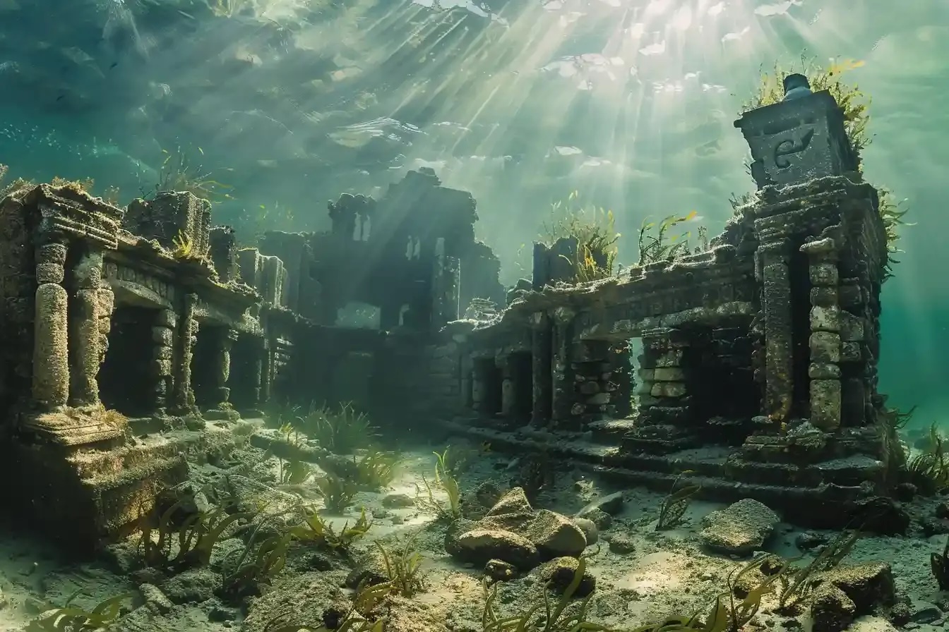 Cách Helike, thành phố bị mất tại Hy Lạp, nguồn cảm hứng cho Atlantis, chìm xuống biển