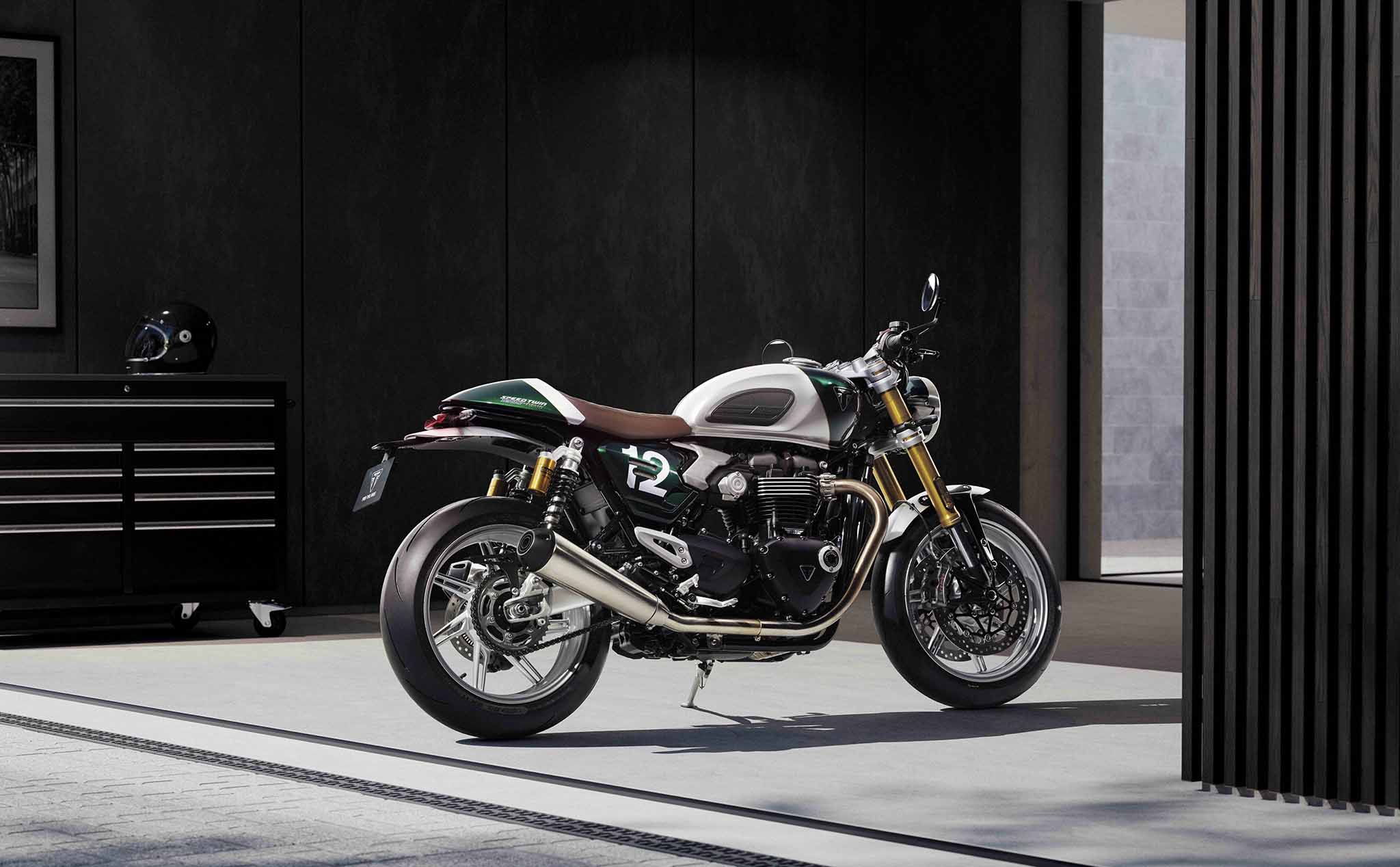 Triumph Speed Twin 1200 Cafe Racer Edition: Vẻ đẹp thời gian kết hợp tính thể thao đương đại