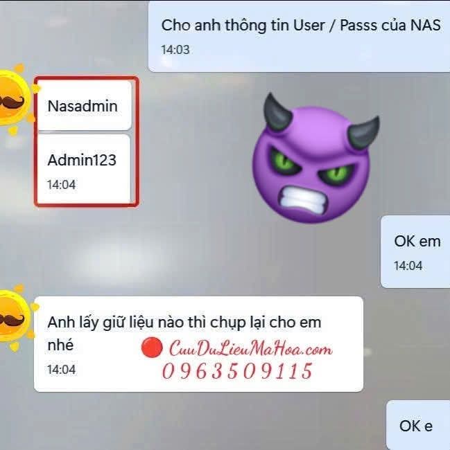 Đây là "chìa khóa" vào NAS QNAP, nơi đặt các bản Backup Veeam. Vốn là cơ hội tốt nhất để khôi...