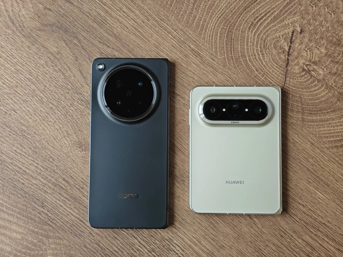 Hình dung tỉ lệ Huawei Pura X Max khi đặt cạnh Oppo Find N6