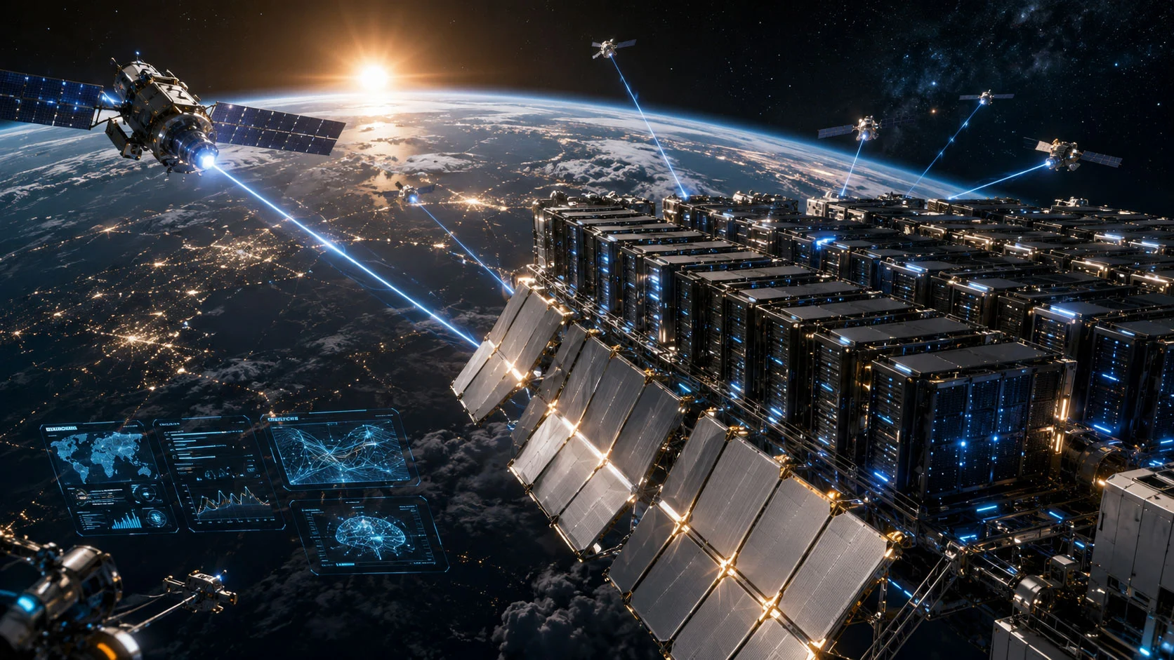 AI ngoài không gian: Bắt đầu từ edge computing, hướng tới trung tâm dữ liệu quỹ đạo