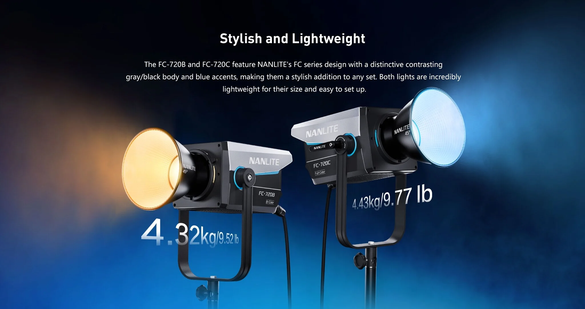Nanlite FC720B & FC720C | Bộ đèn LED 750W