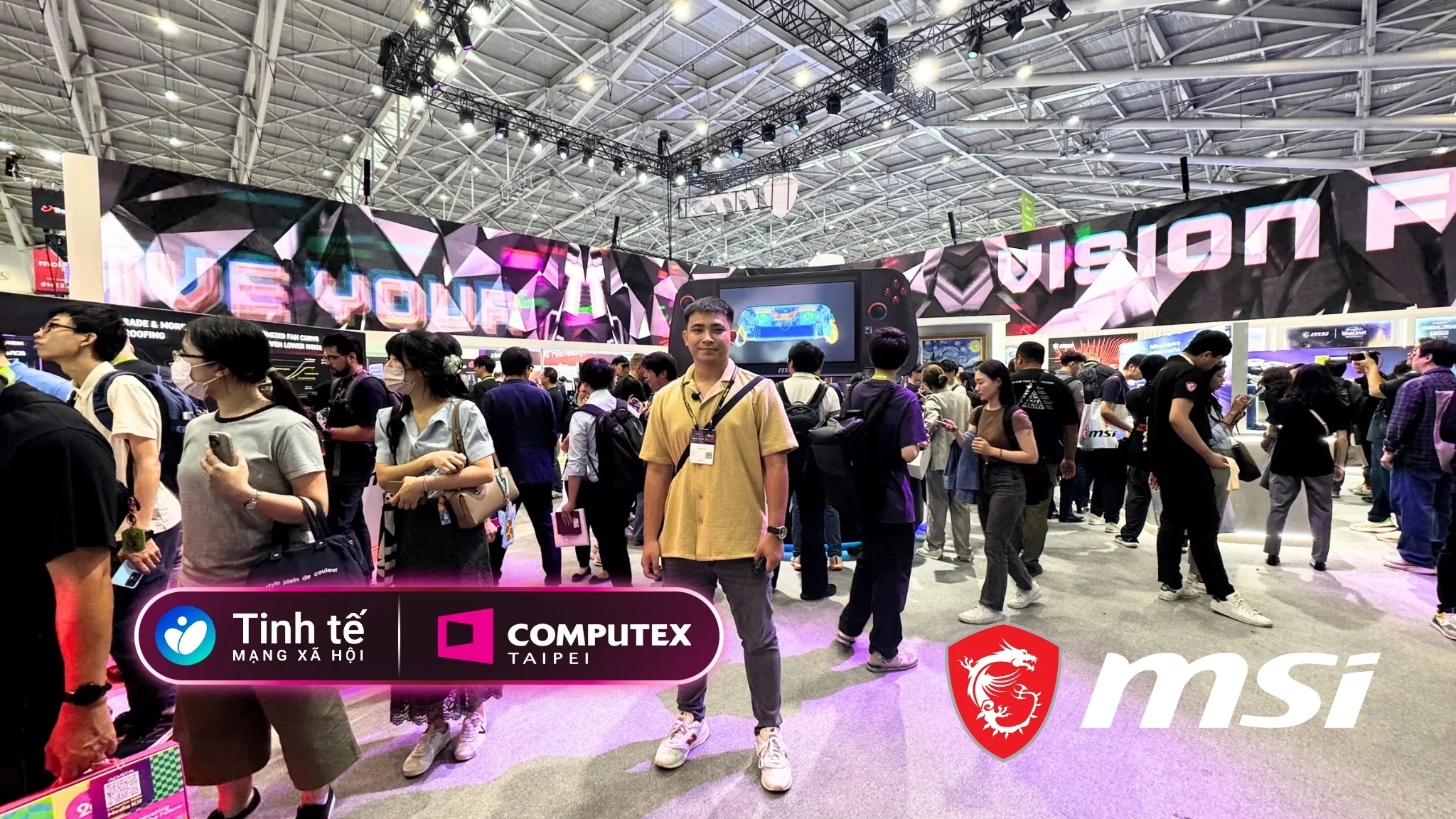 MSI tại Computex 2026: Quá nhiều đồ chơi từ laptop cho tới handheld PC
