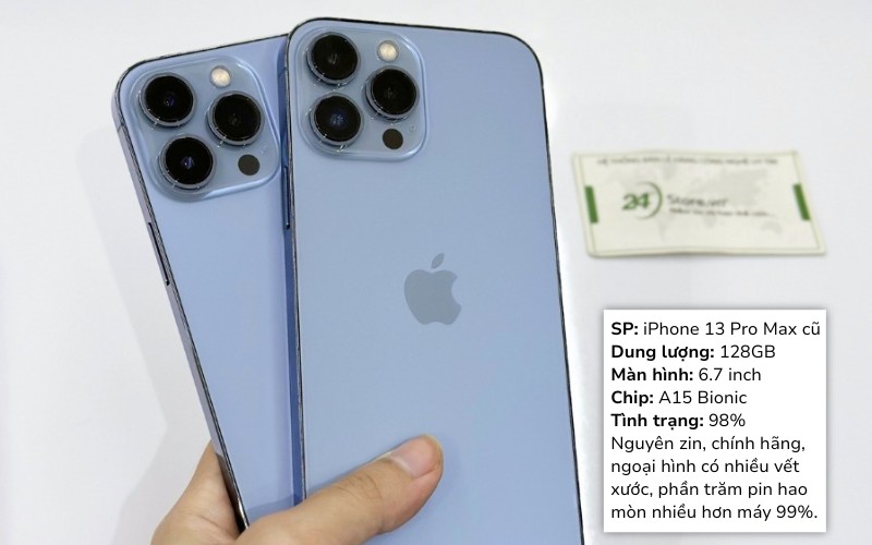 iPhone 13 Pro Max 128GB cũ có đáng mua trong năm 2026?