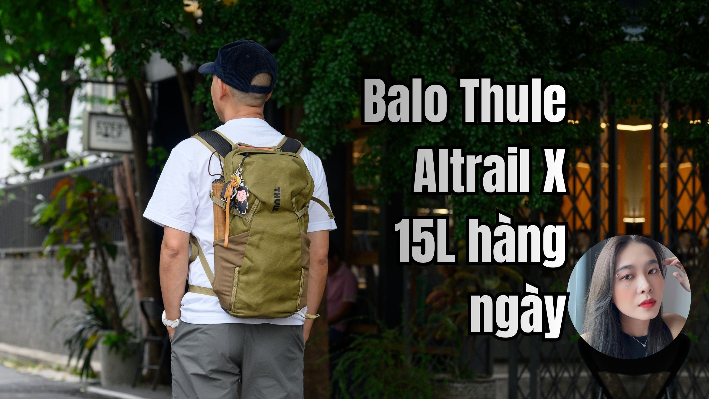 Sử dụng Thule Alltrail X 15L như ba lô đi làm hàng ngày