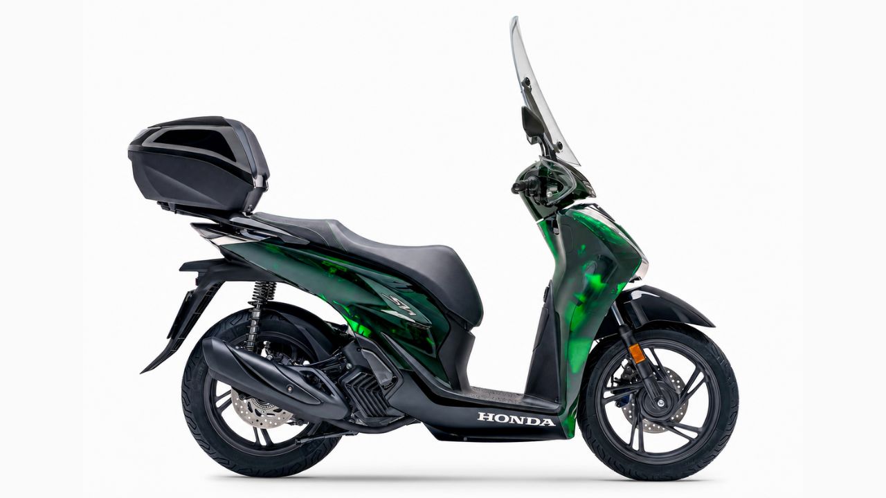 Honda SH150 Vetro Green Italy mới nhất