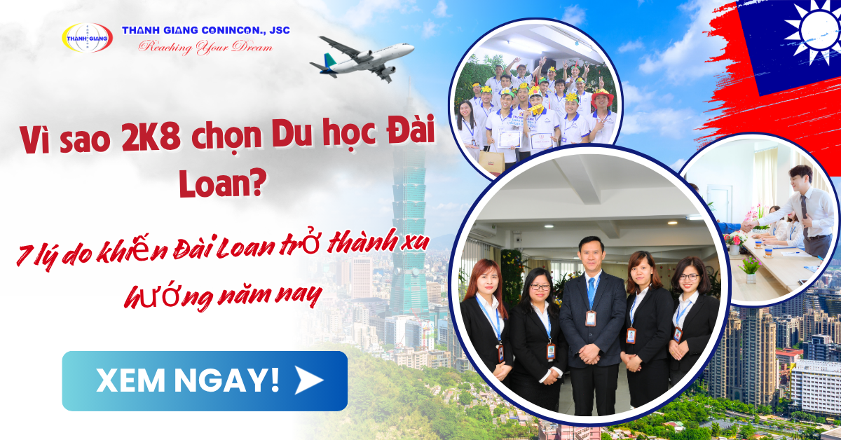Vì sao 2K8 chọn du học Đài Loan? Xu hướng mới hay lựa chọn thực tế?