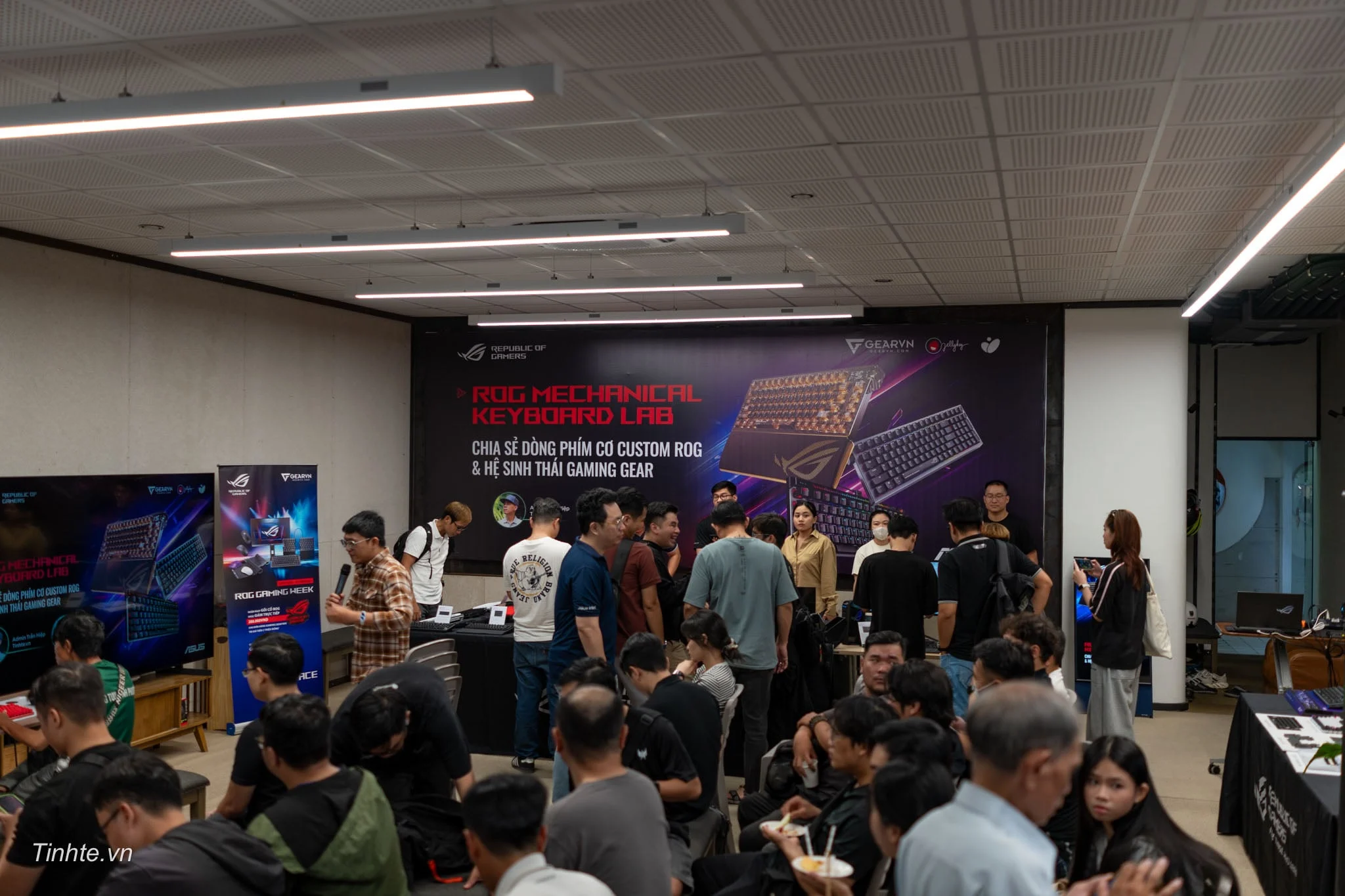 Recap offline trải nghiệm bàn phím HE và gaming gear ASUS ROG 25/7