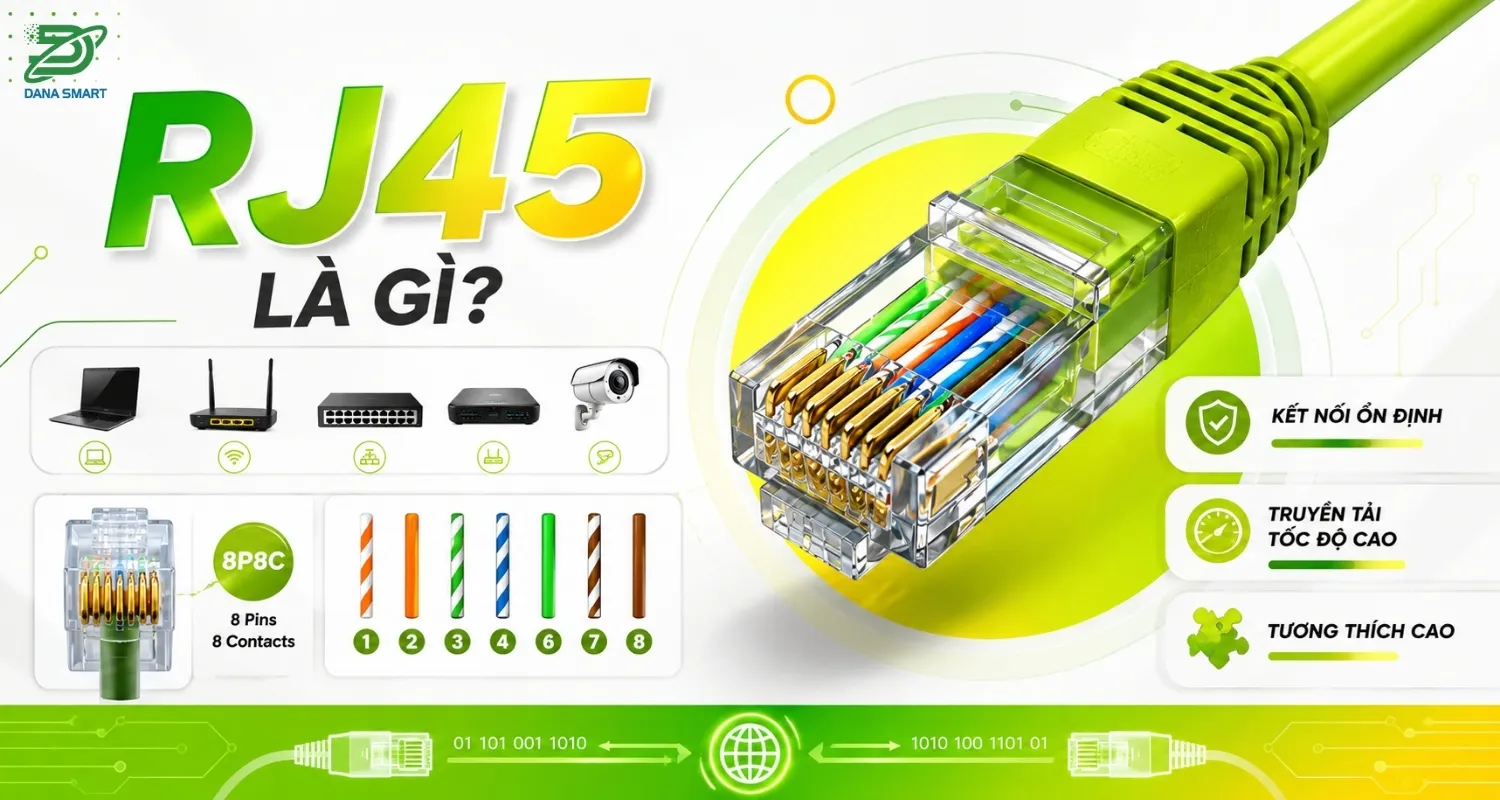 Bật mí bí quyết bấm dây mạng RJ45 chuẩn T568A và T568B không lo chập chập chờn