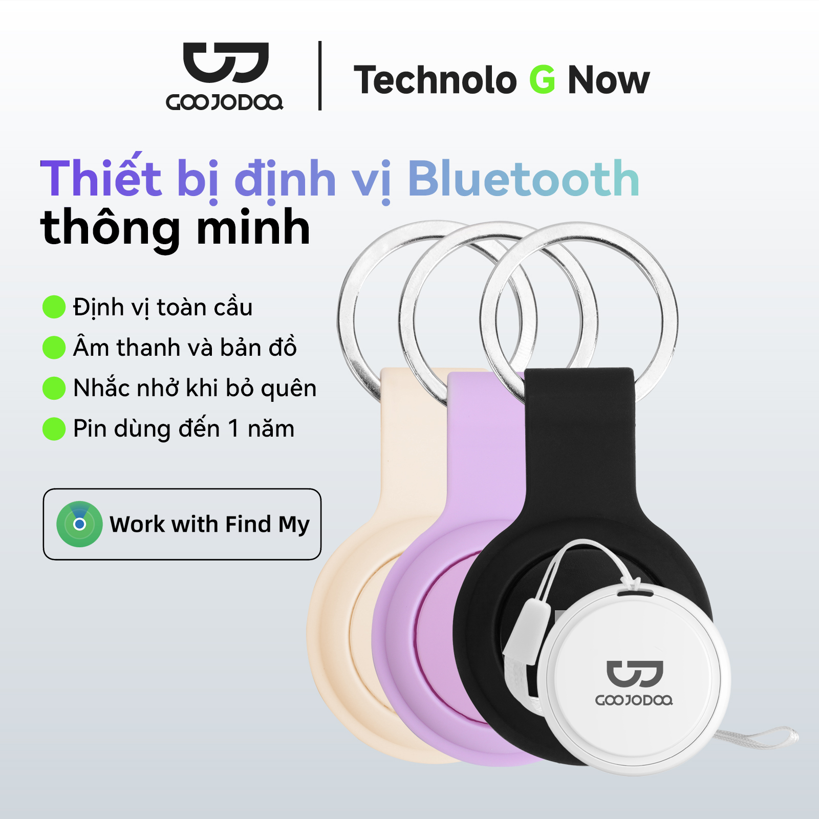 Hay quên chìa khóa, ví hay balo? GOOJODOQ giúp bạn tìm đồ dễ dàng hơn
