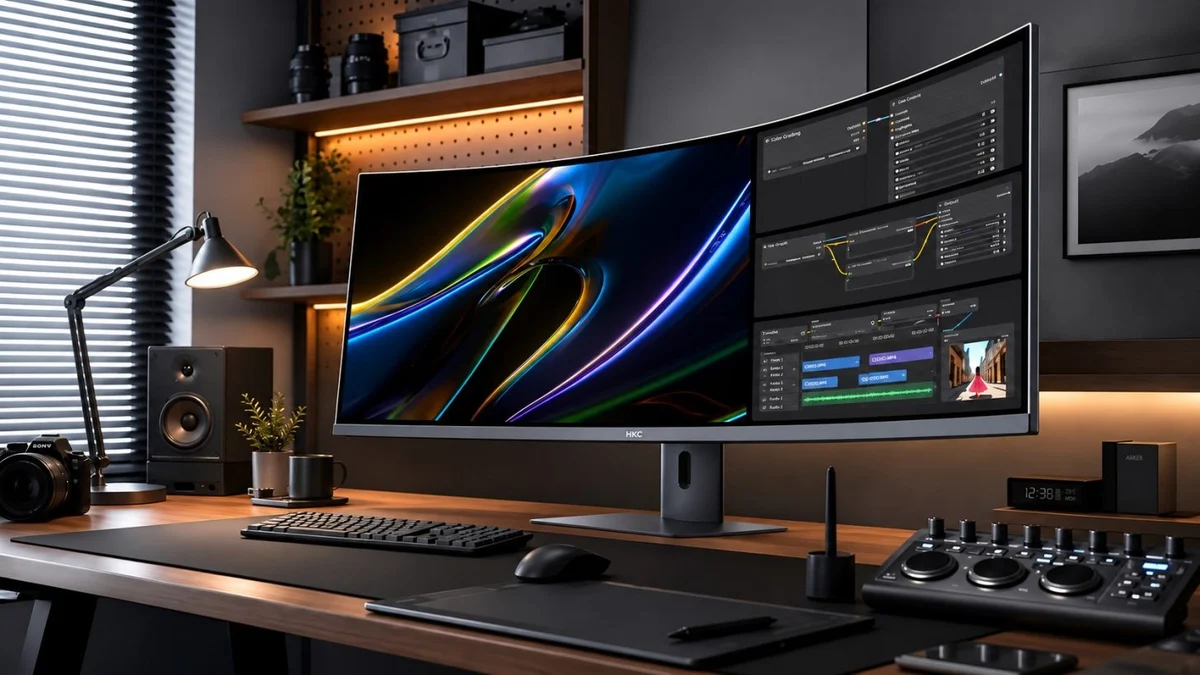 HKC ra mắt màn hình 4K ultrawide 43,8-inch, tỷ lệ 24:9 đầu tiên trên thế giới