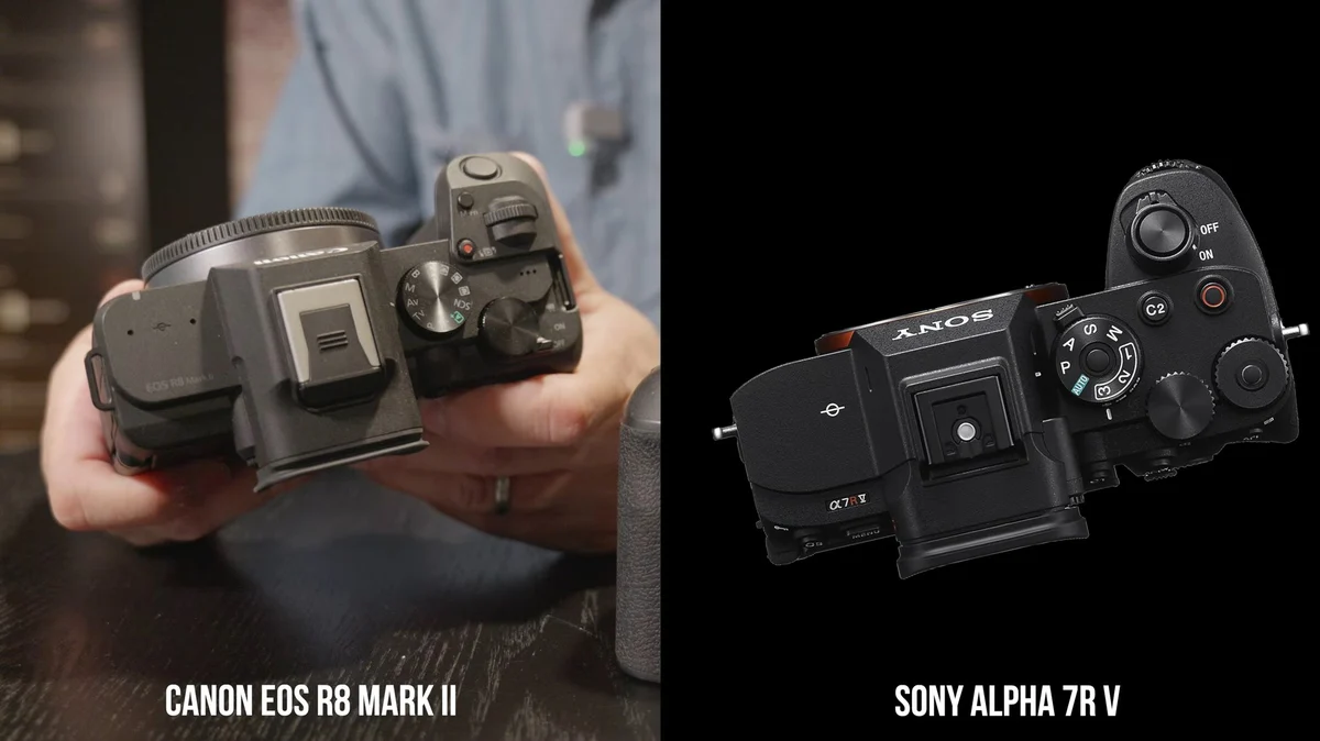 Canon EOS R8II nhưng lại có thiết kế vuông vức khá giống Sony Alpha A7RVI?
