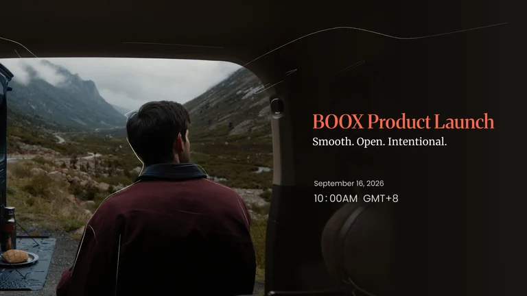 Boox livestream ra mắt loạt máy đọc sách mới: Note Air 6C, Note Mini C, Palma 3