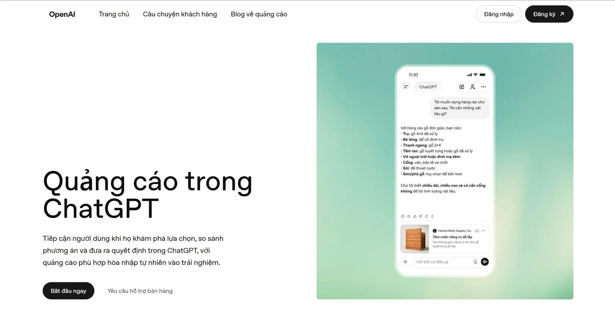 ChatGPT Ads Xuất Hiện Tại Việt Nam: Google, Facebook Sắp Có Thêm Một Đối Thủ Đáng Gờm?