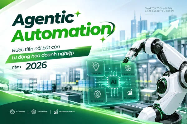 Agentic Automation – Bước tiến nổi bật của tự động hóa doanh nghiệp năm 2026