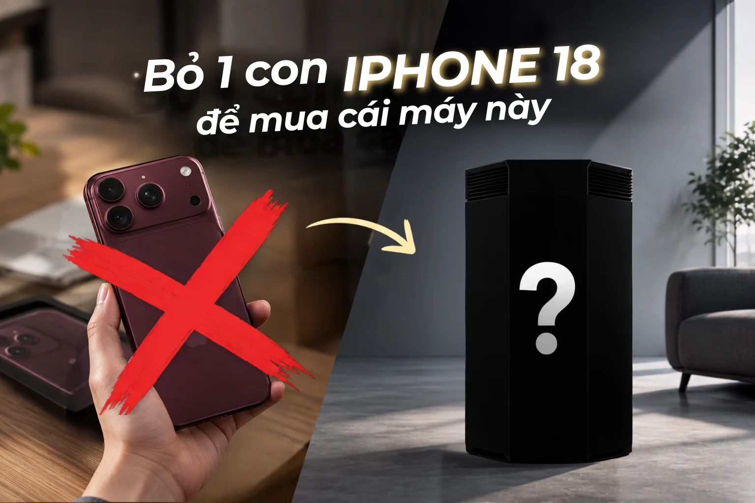 BỎ 1 CON IPHONE 18 CHO MỘT CHIẾC MÁY LỌC KHÔNG KHÍ CÓ ĐÁNG?