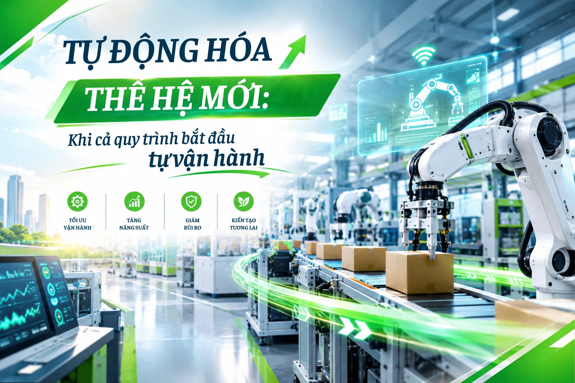 Tự động hóa thế hệ mới: Khi cả quy trình bắt đầu tự vận hành