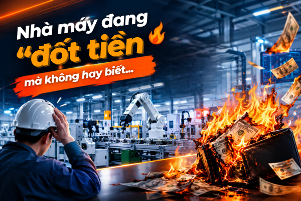 Nhà máy đang “đốt tiền” mà không hay biết…