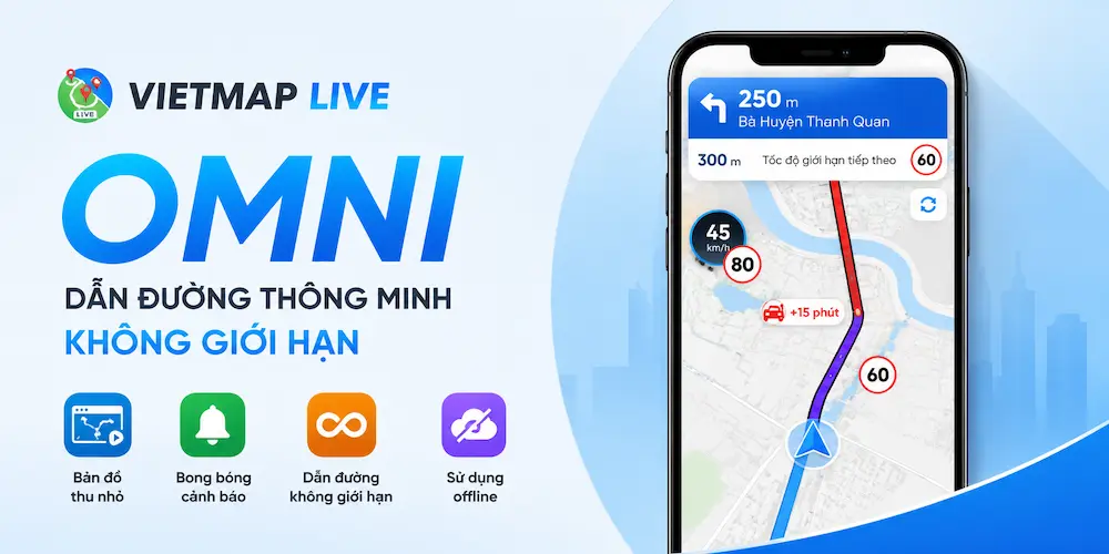 VIETMAP LIVE OMNI là gì? Khám phá 6 tính năng nổi bật