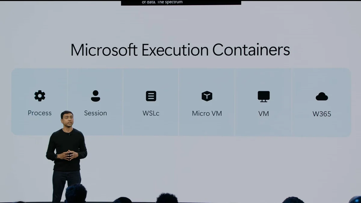 Microsoft Execution Containers là kiến trúc môi trường thực thi phân tầng (execution...