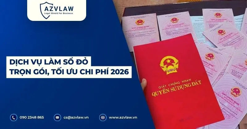 Dịch vụ làm sổ đỏ trọn gói, giá tốt