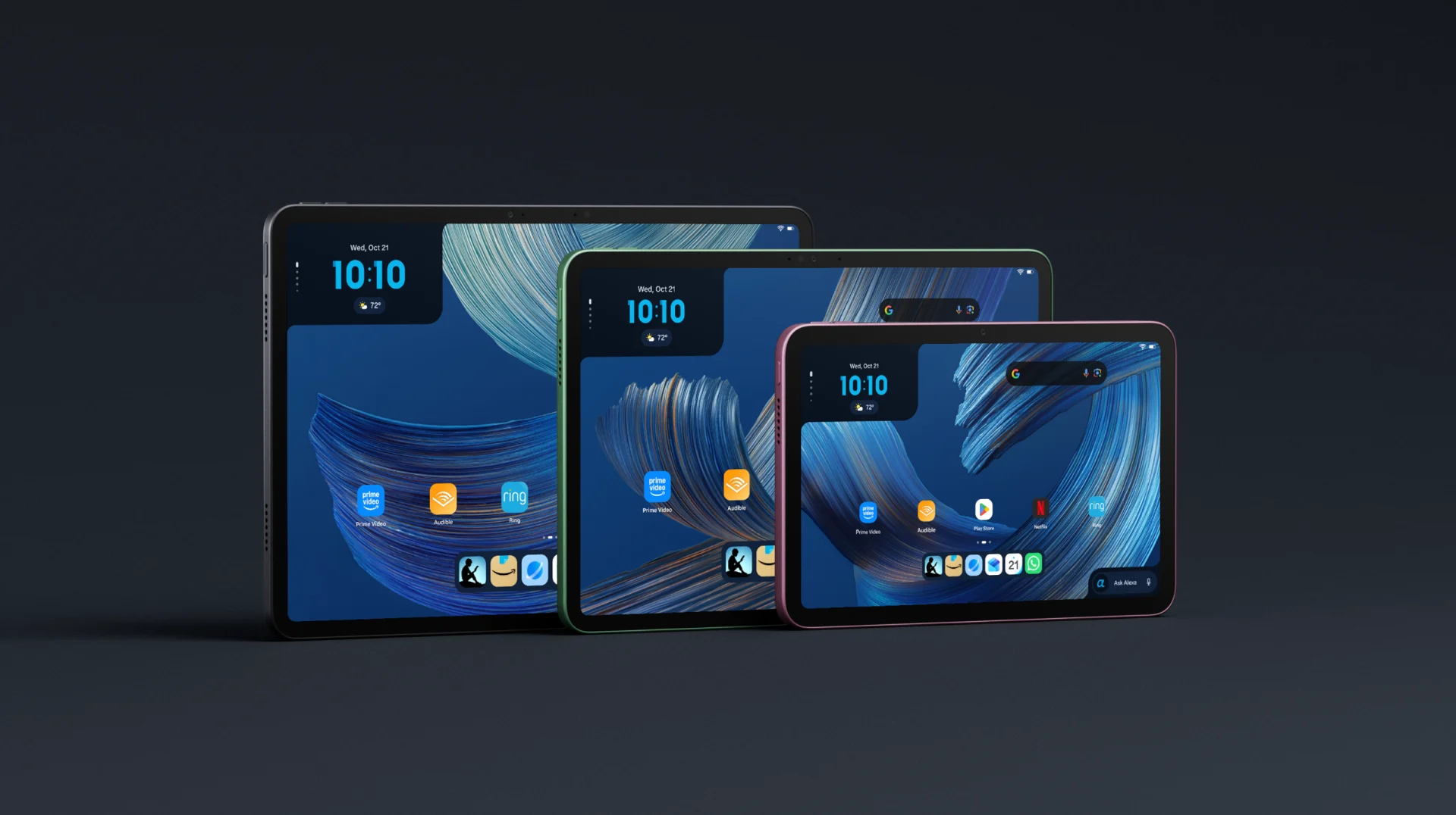 Amazon ra mắt dải máy tính bảng Alexa Tablet mới hỗ trợ Google Play Store, giá từ 229 USD