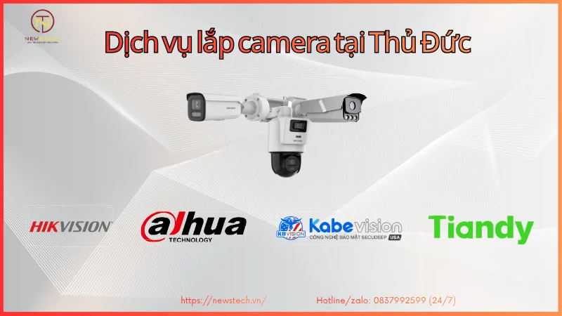 Lắp đặt camera tại Thủ Đức: Giải pháp giám sát tối ưu cho gia đình và doanh nghiệp
