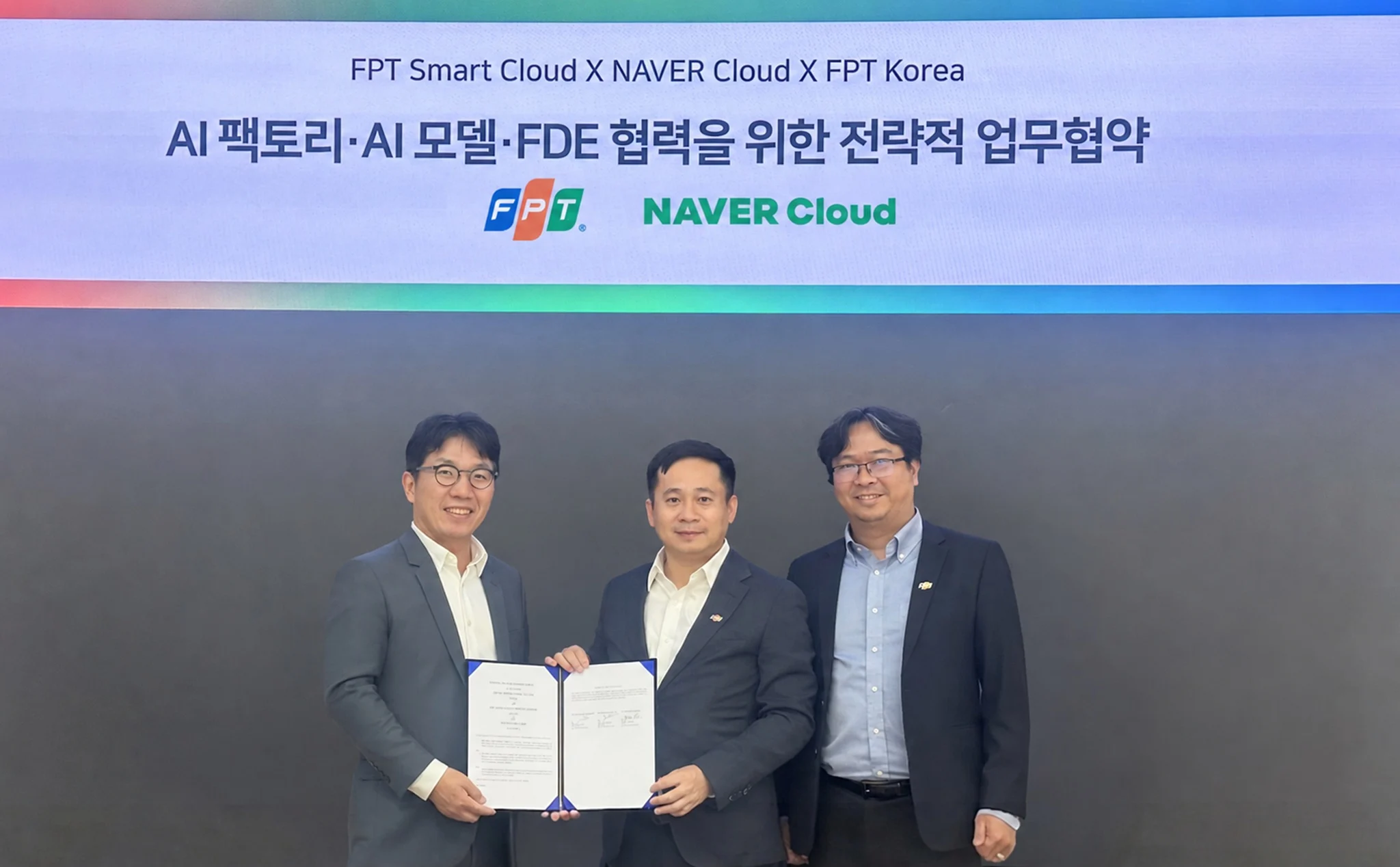 FPT hợp tác với NAVER Cloud mở rộng hoạt động AI Factory trên toàn cầu