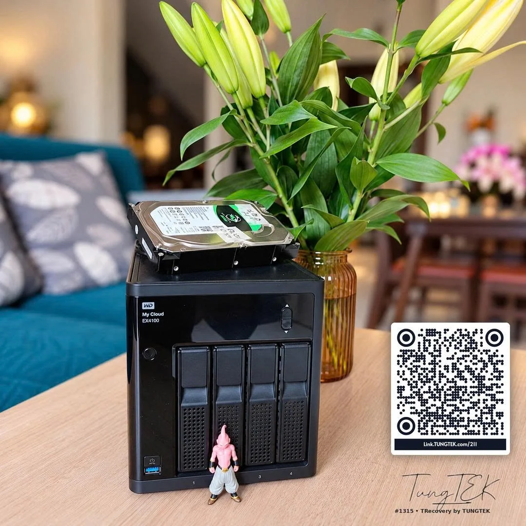 TRecovery #1315 là một ví dụ thực tế về việc trích xuất dữ liệu NAS WD My Cloud EX4100 thành...