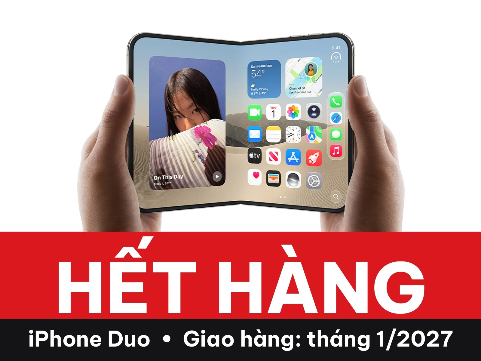 iPhone Duo hết hàng ở nhiều nước, đặt bây giờ phải chờ tới cuối tháng 1/2027