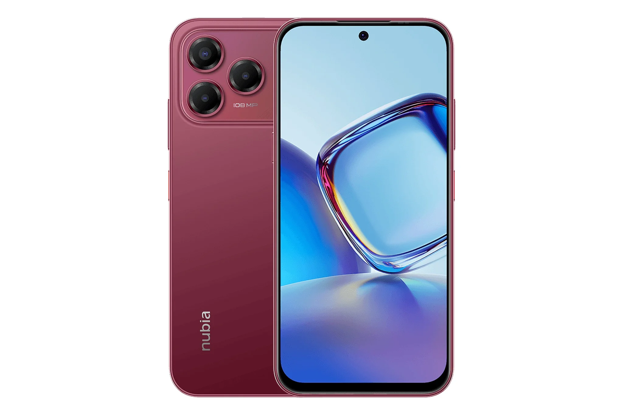 Nubia V90 Pro lộ ảnh: camera 108MP, mỏng 7,7mm, bản màu đỏ đô nhìn giống iPhone 18 Pro