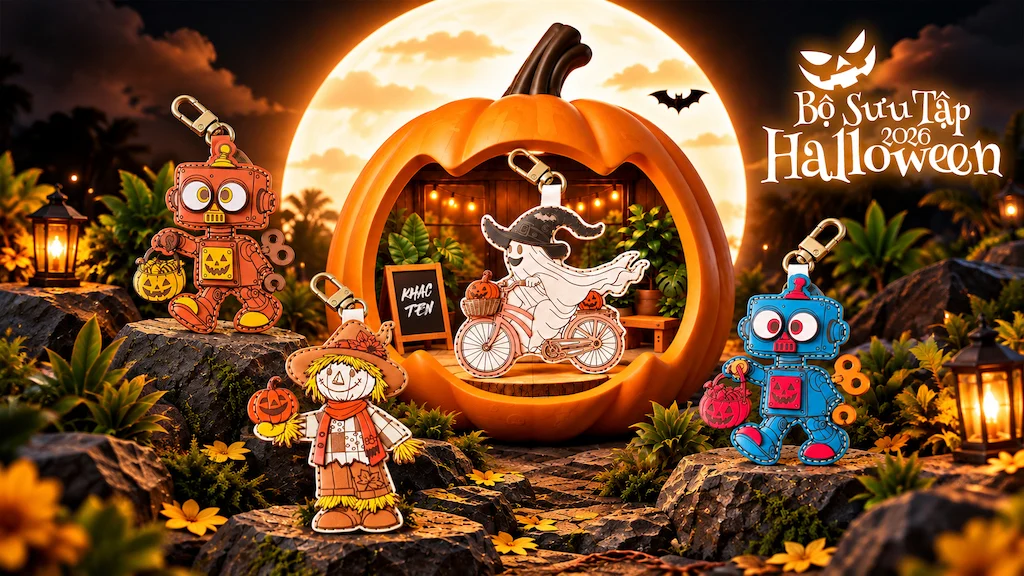 [QC]Khắc Tên giới thiệu bộ sưu tập Charm Halloween 2026