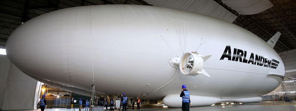 Máy bay lai khí cầu Airlander 10 bay thử nghiệm thành công